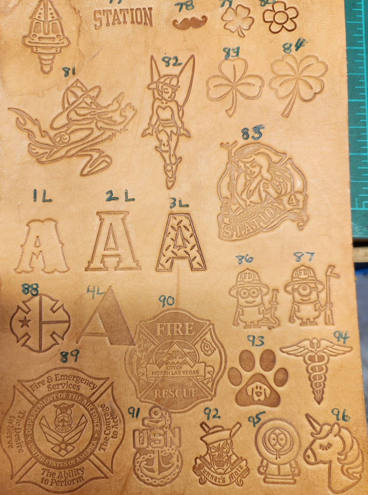 Stamp options