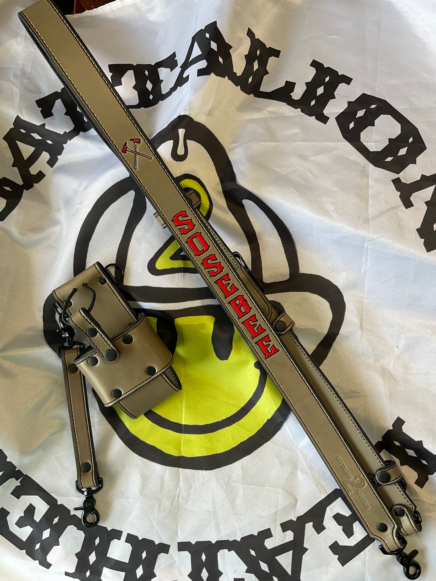 Grey Bridle - Radio Strap, Holster, and Sway strap Complete Set