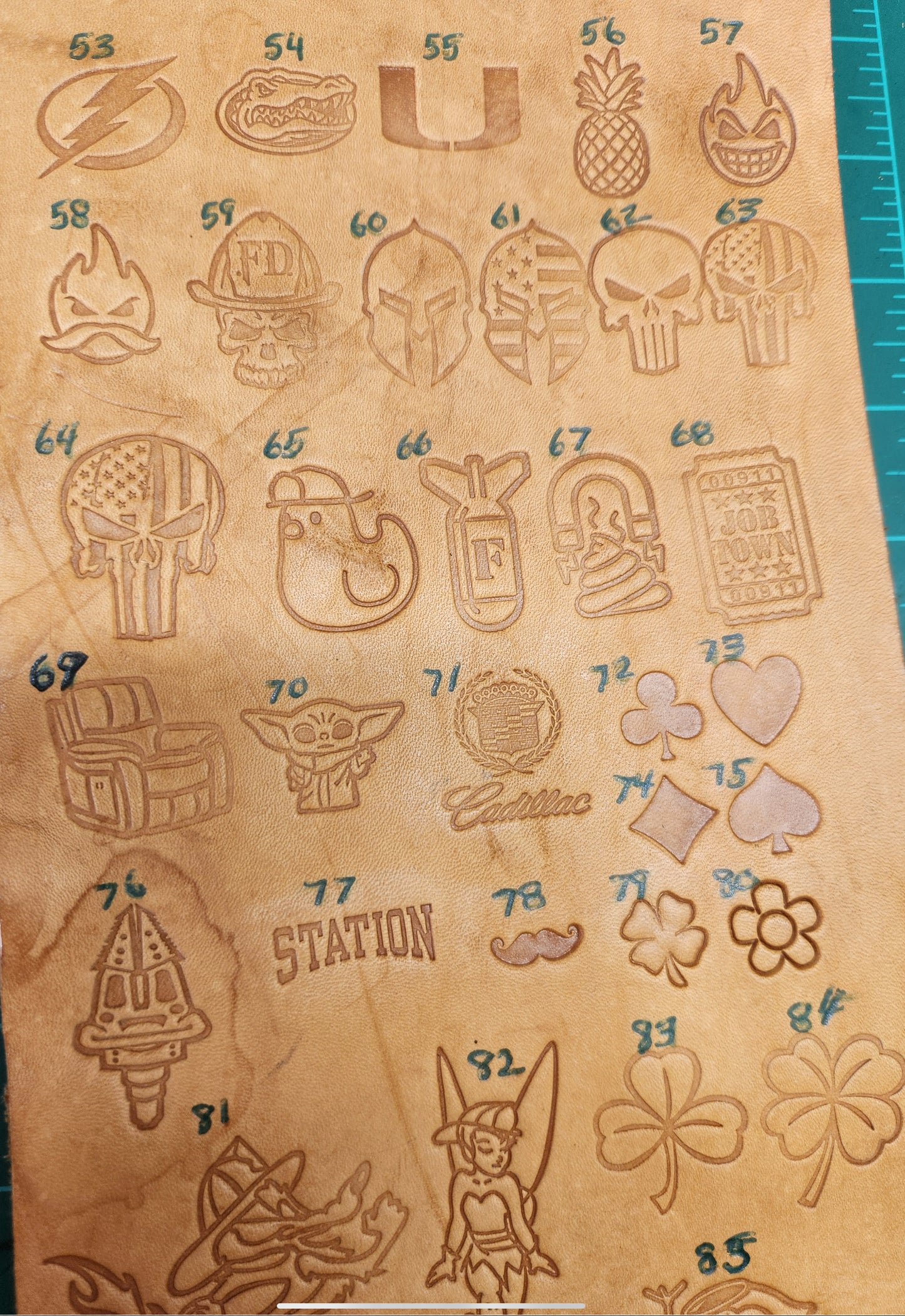 Stamp options