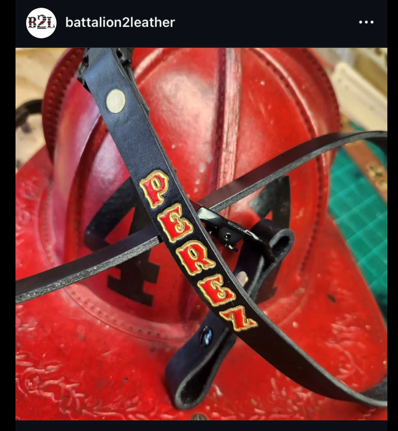 Leather Chinstrap