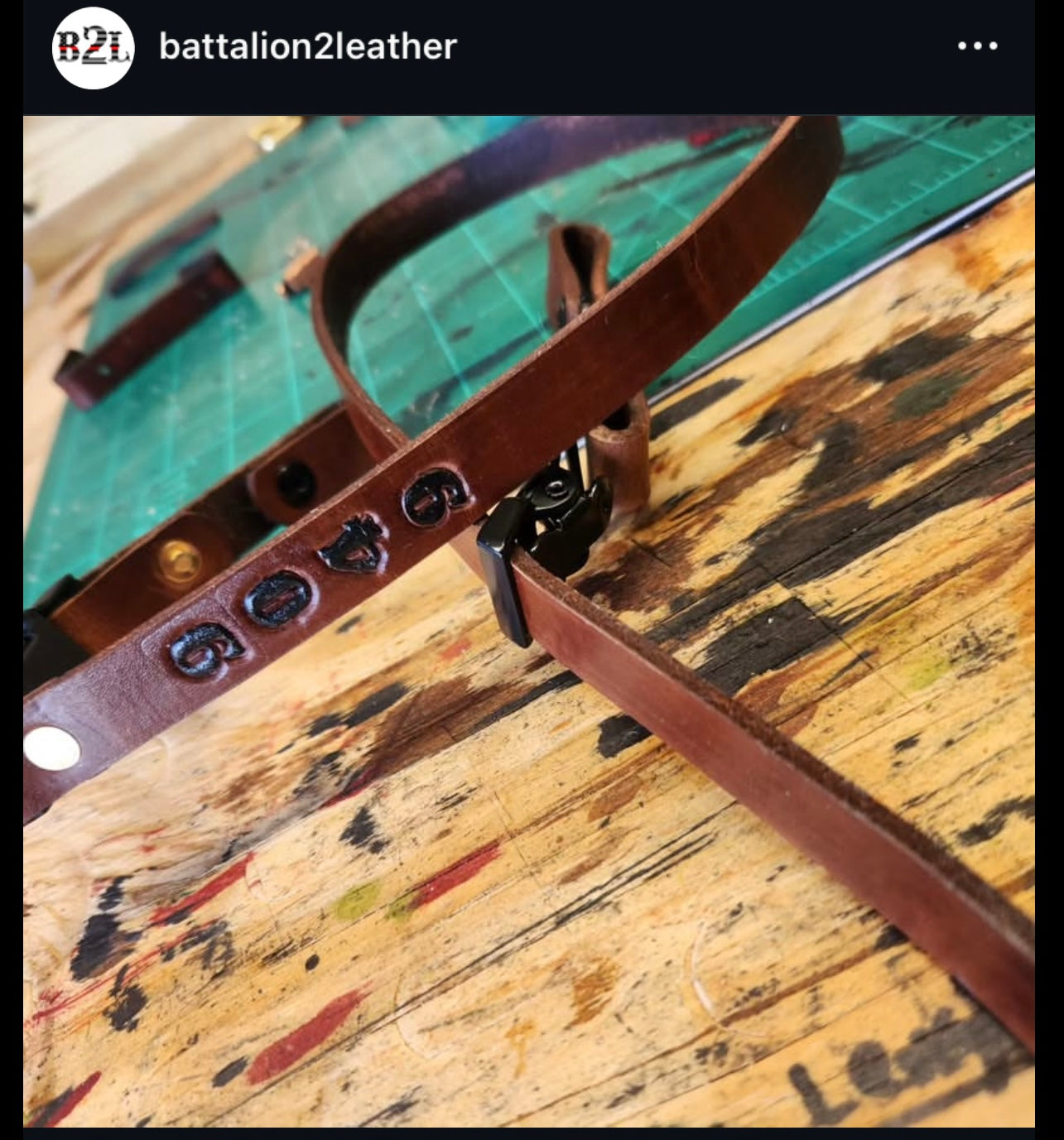 Leather Chinstrap