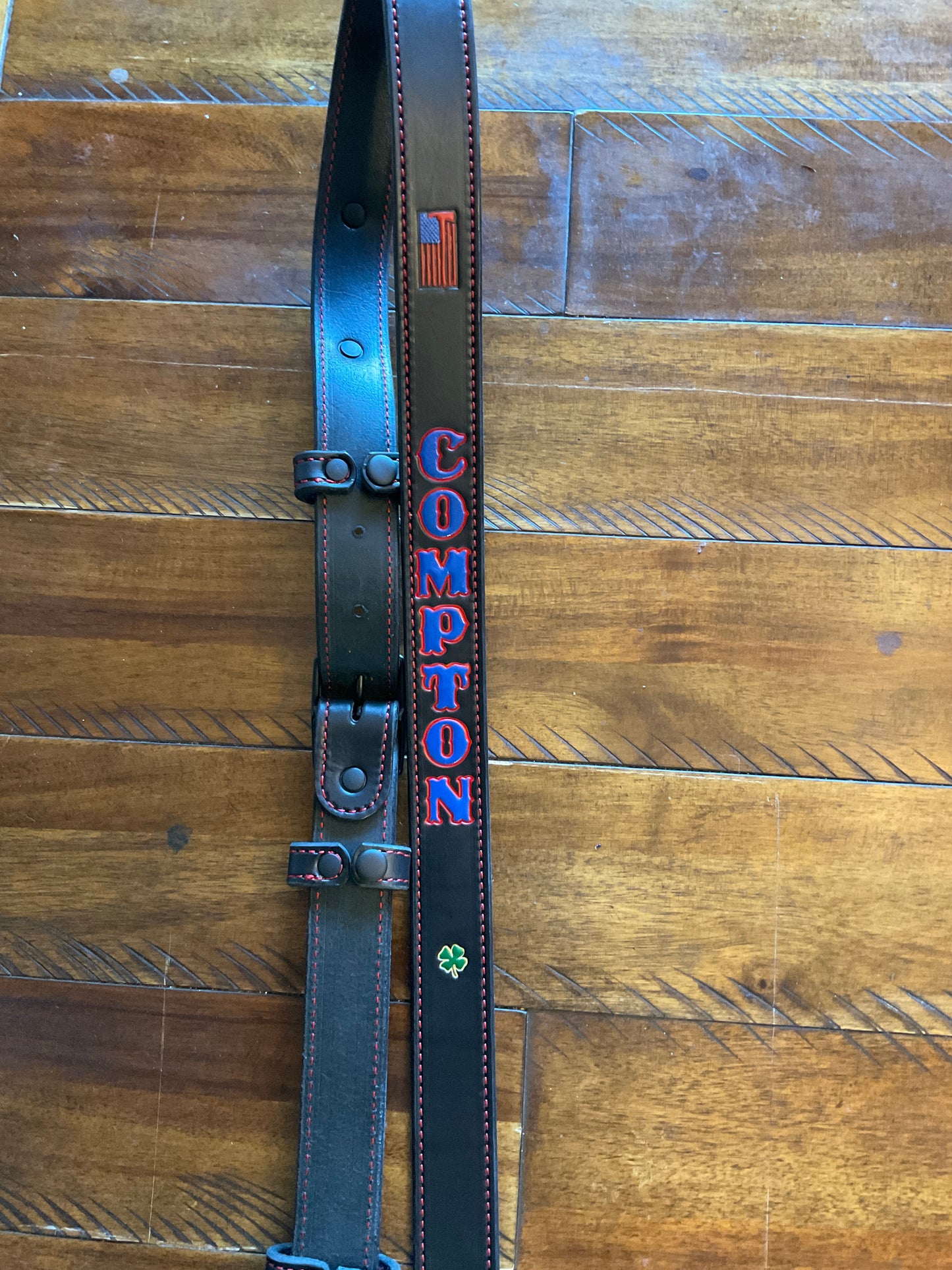 Bridle Leather Radio strap- complete