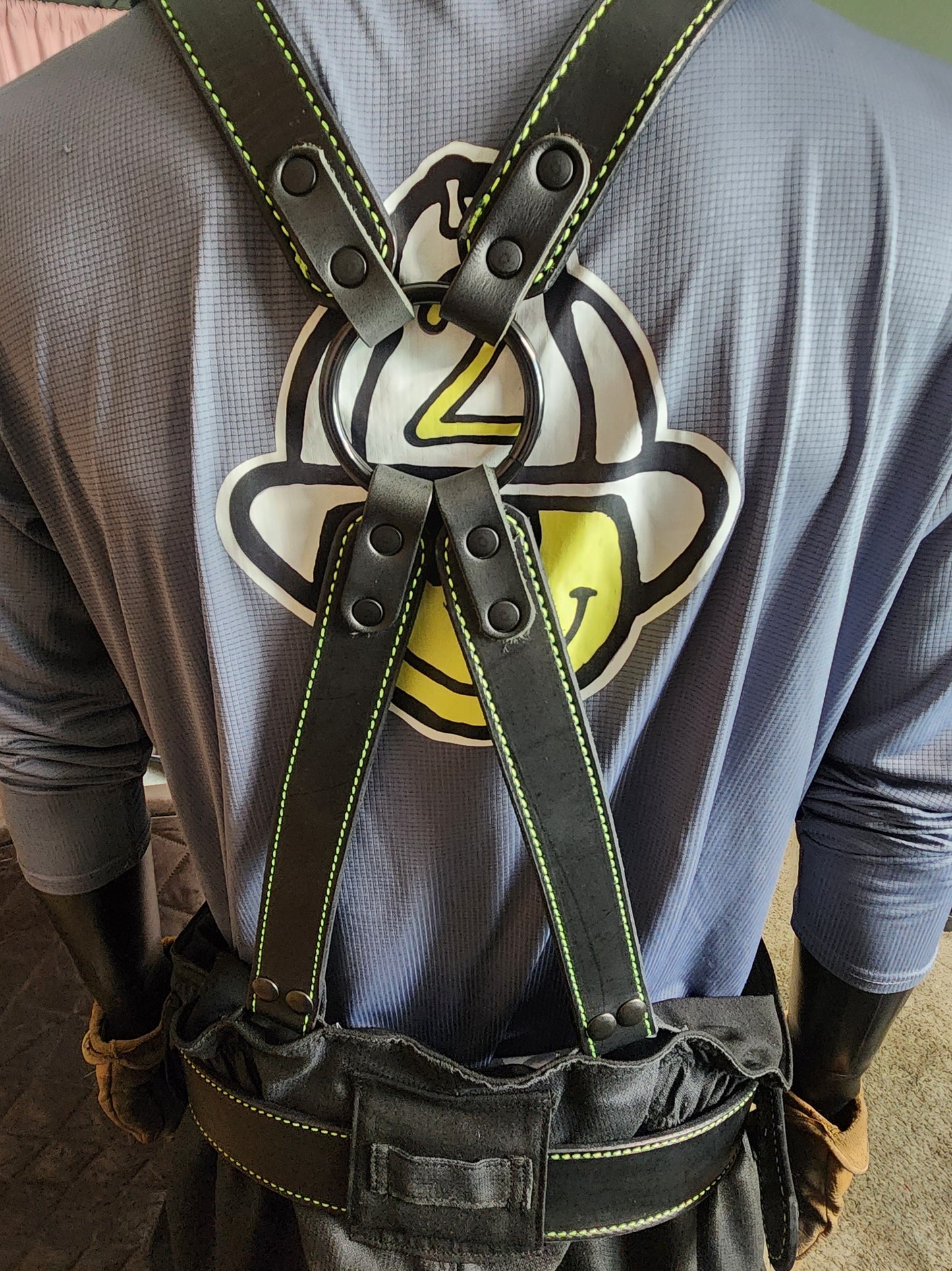 Bridle Leather Bunker Pant Suspenders