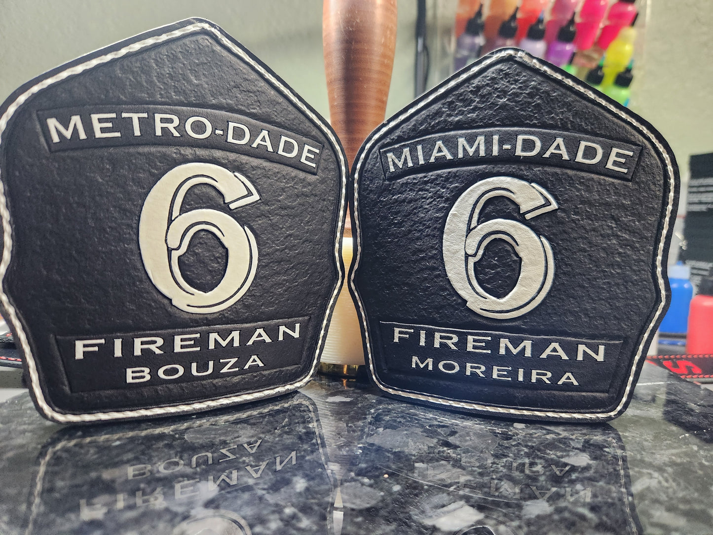 Leather Helmet Fronts