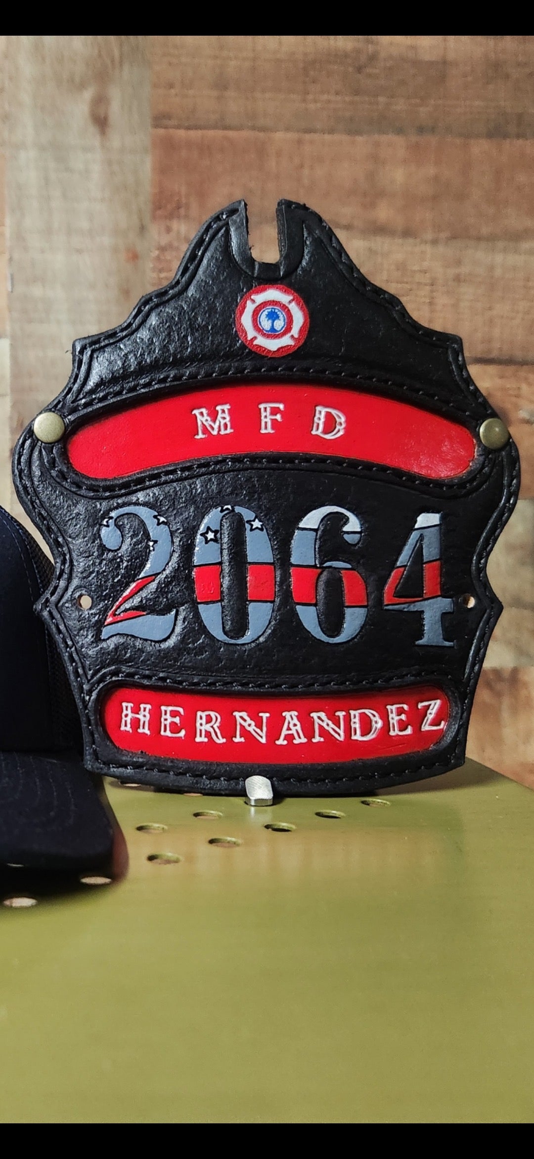 Leather Helmet Fronts