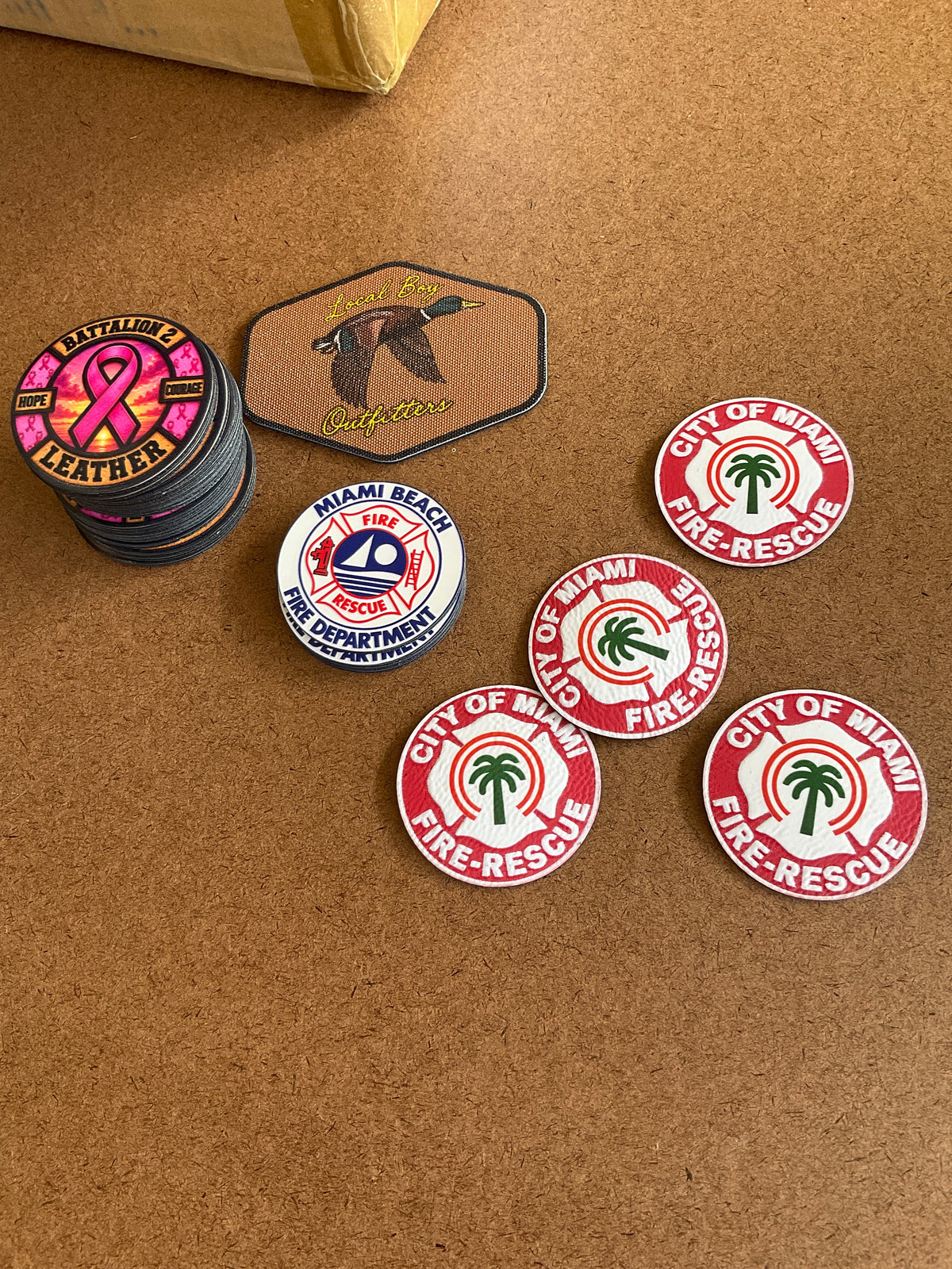 Uv printed patches