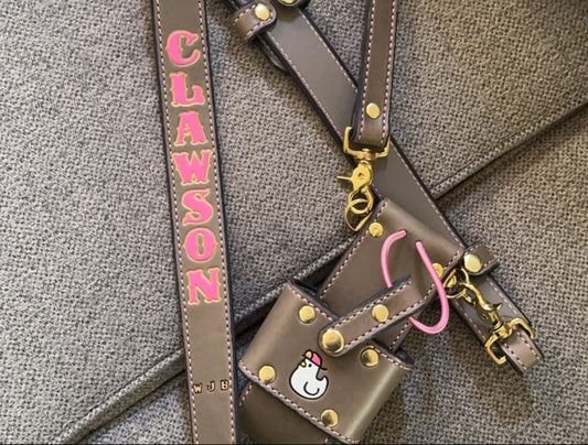 Grey Bridle - Radio Strap, Holster, and Sway strap Complete Set