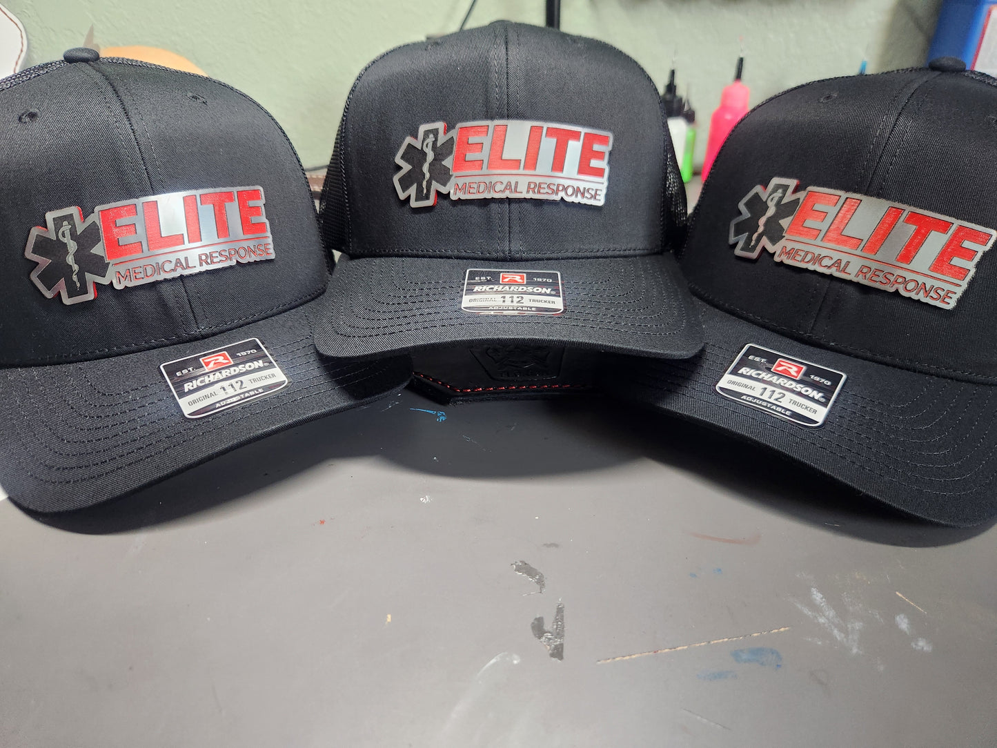 Acrylic patch hat-Laser engraved