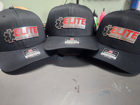 Acrylic patch hat-Laser engraved